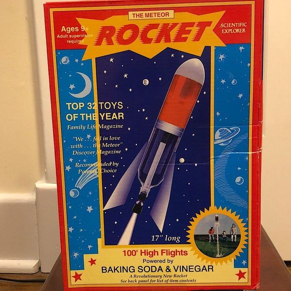 THE METEOR ROCKET SCIENTIFIC EXPLORER KIT Sealed! New In Box Ages 9+ - Picture 15 of 15